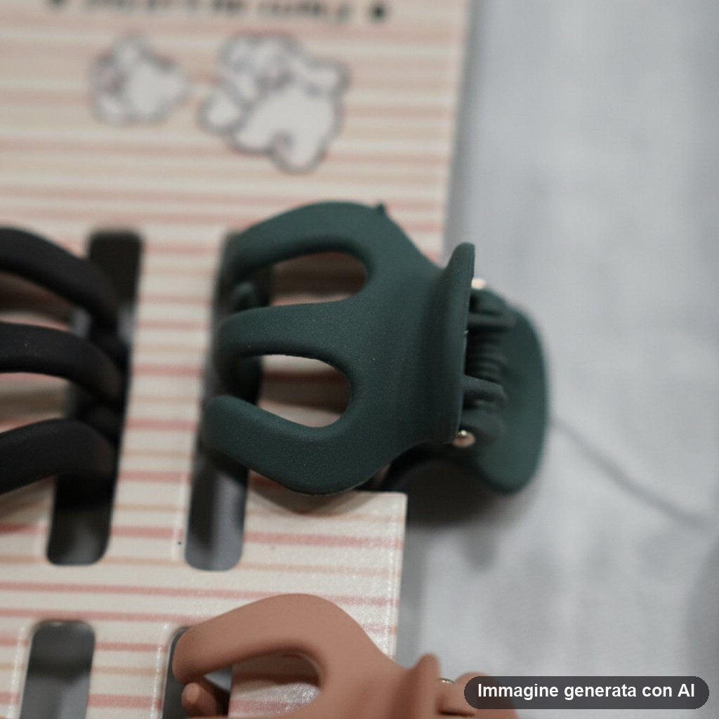 SET 6 PINZE PER CAPELLI