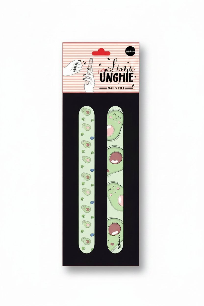 SET 2 LIME PER UNGHIE AVOCADO