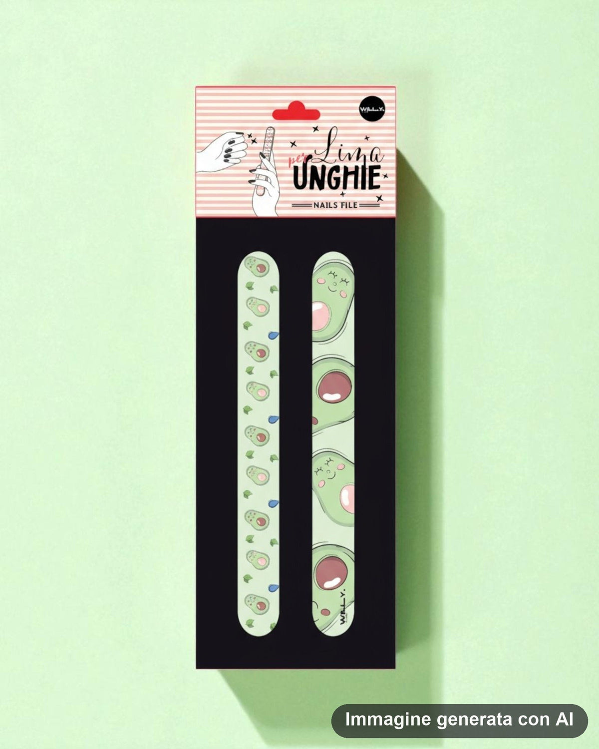 SET 2 LIME PER UNGHIE AVOCADO