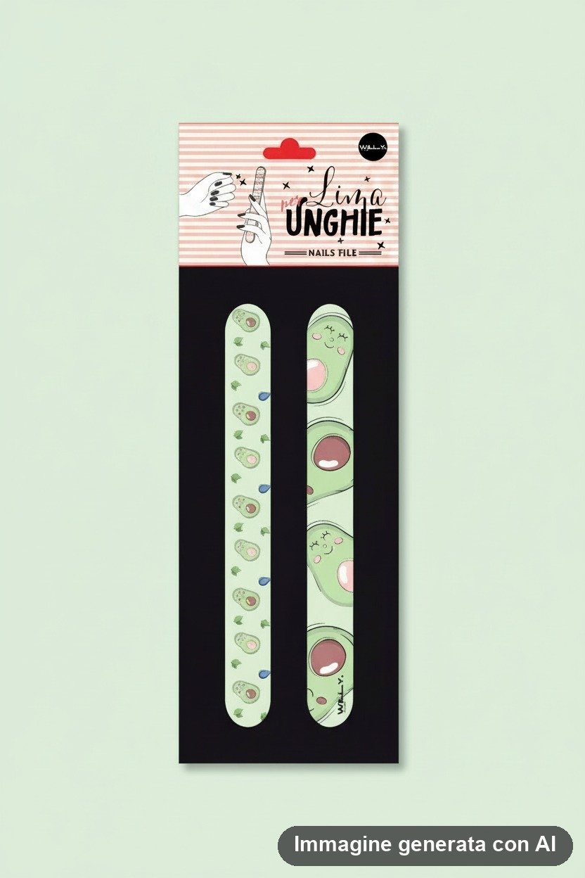 SET 2 LIME PER UNGHIE AVOCADO