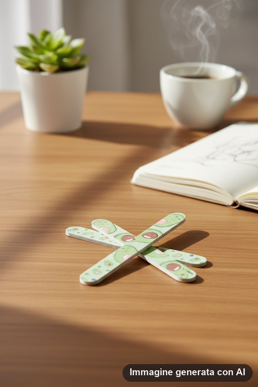 SET 2 LIME PER UNGHIE AVOCADO