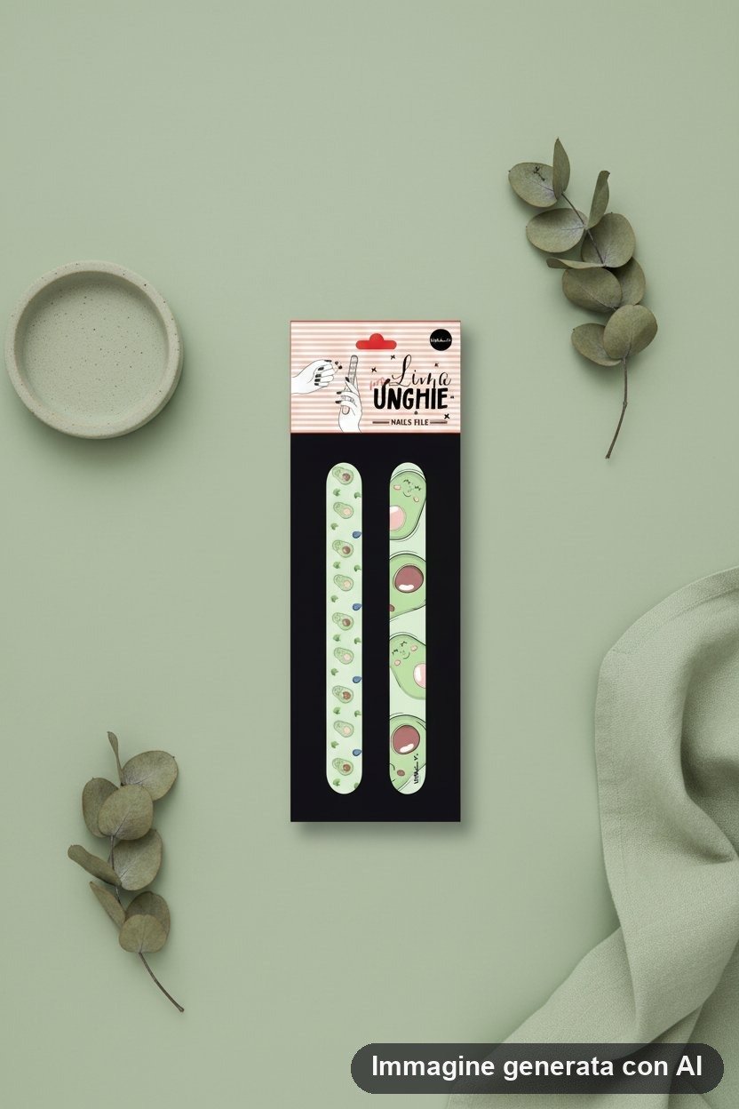 SET 2 LIME PER UNGHIE AVOCADO