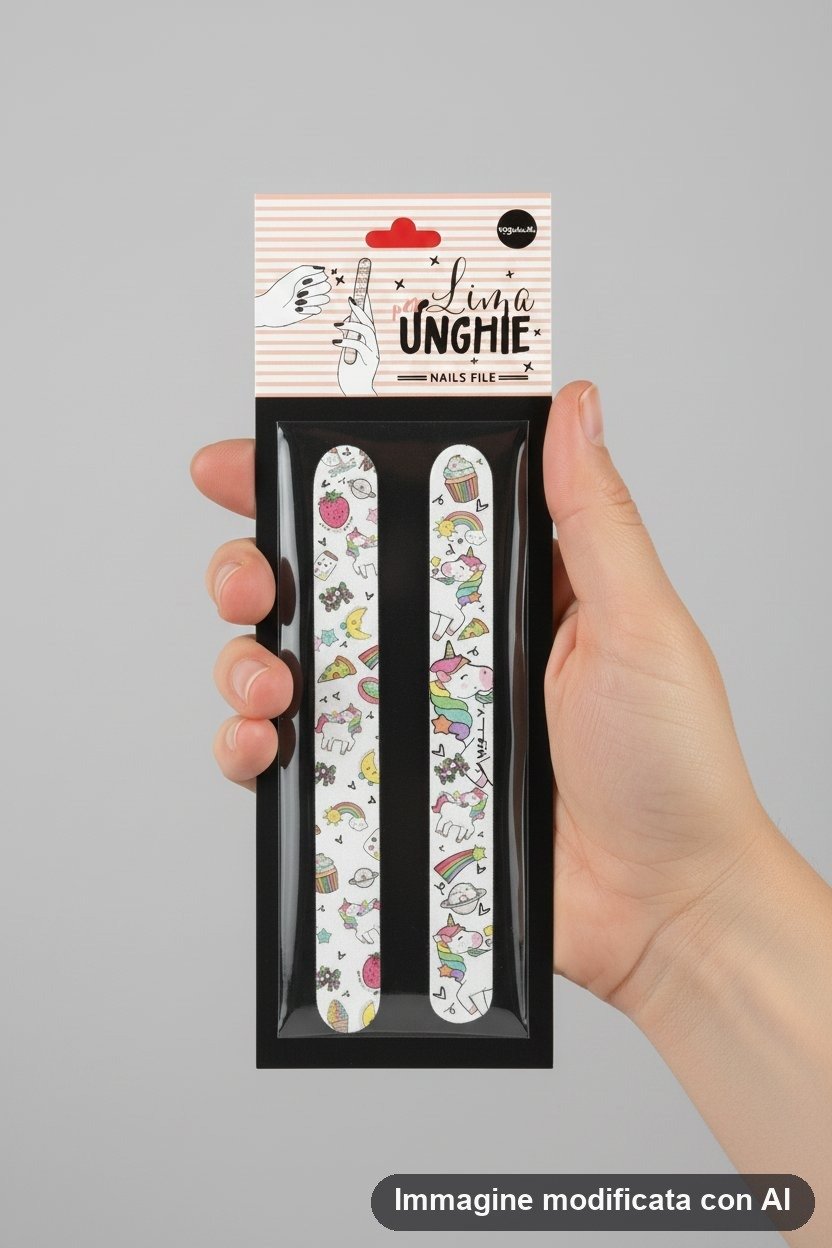 SET 2 LIME PER UNGHIE “UNICORN”