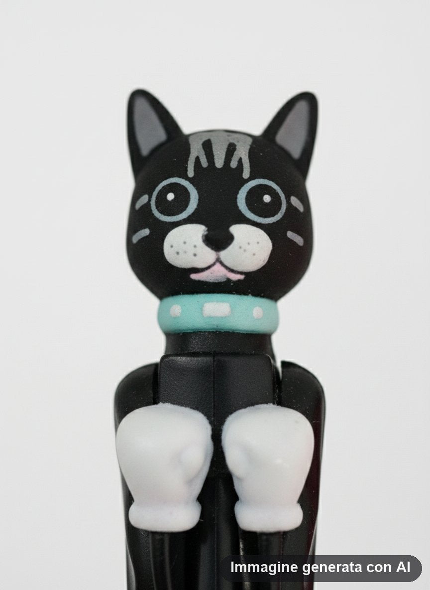 PENNA BOXE GATTO NERO