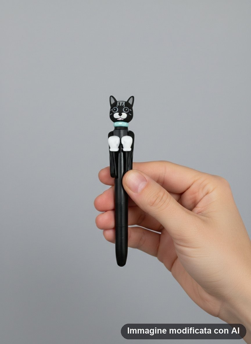 PENNA BOXE GATTO NERO