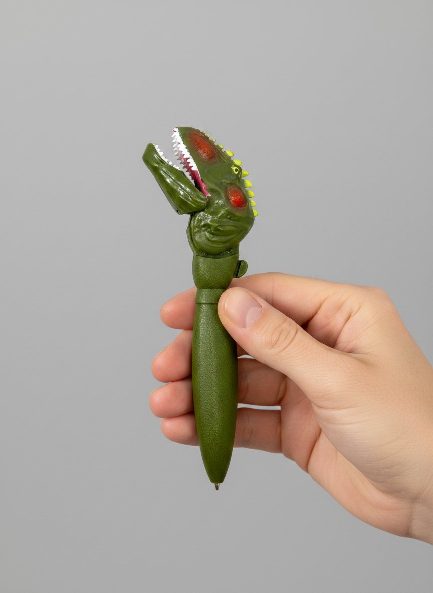 PENNA DINOSAURO CHE MORDE