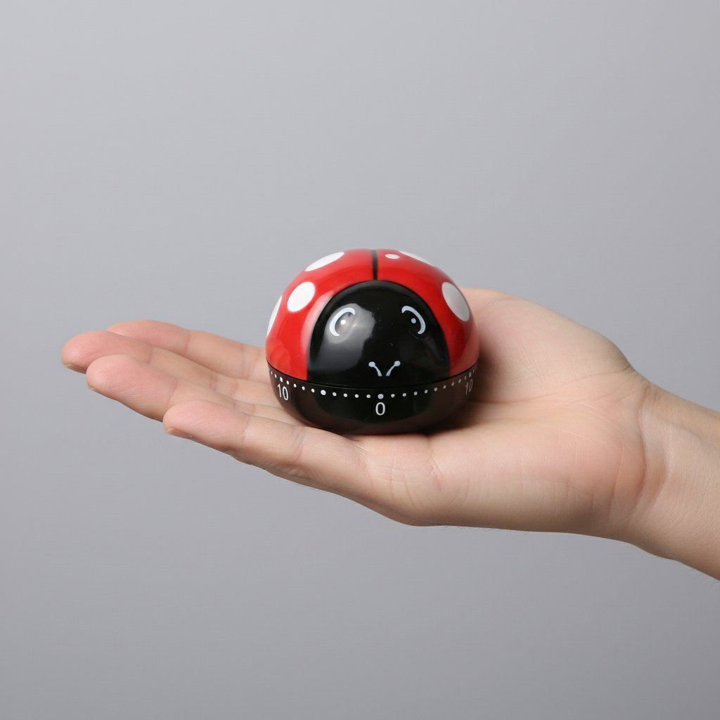 TIMER LADYBUG 60MIN