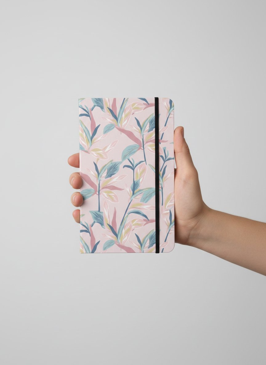 NOTEBOOK A6 CON LACCIO LEAVES