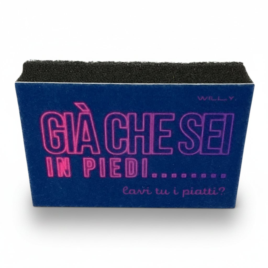 SPUGNA DA CUCINA SCRITTE