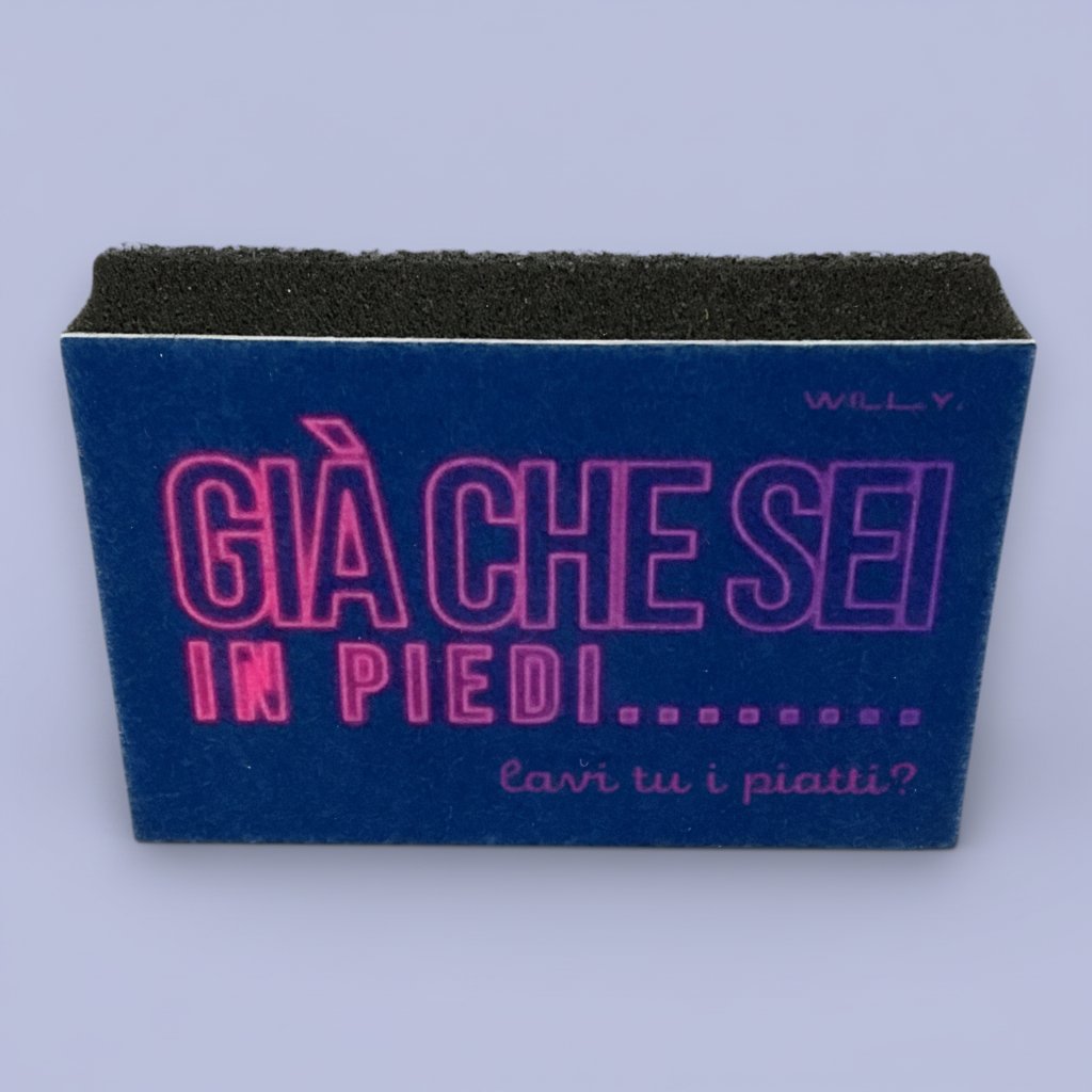 SPUGNA DA CUCINA SCRITTE