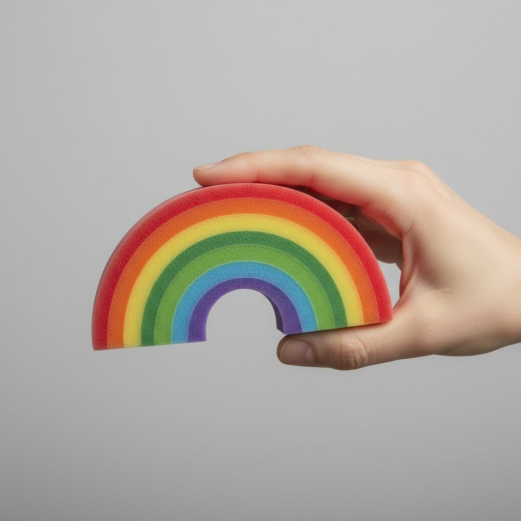 SPUGNA DA BAGNO ARCOBALENO