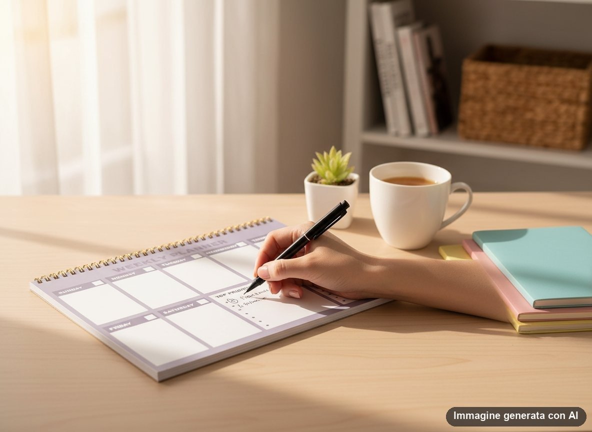 PLANNER SETTIMANALE