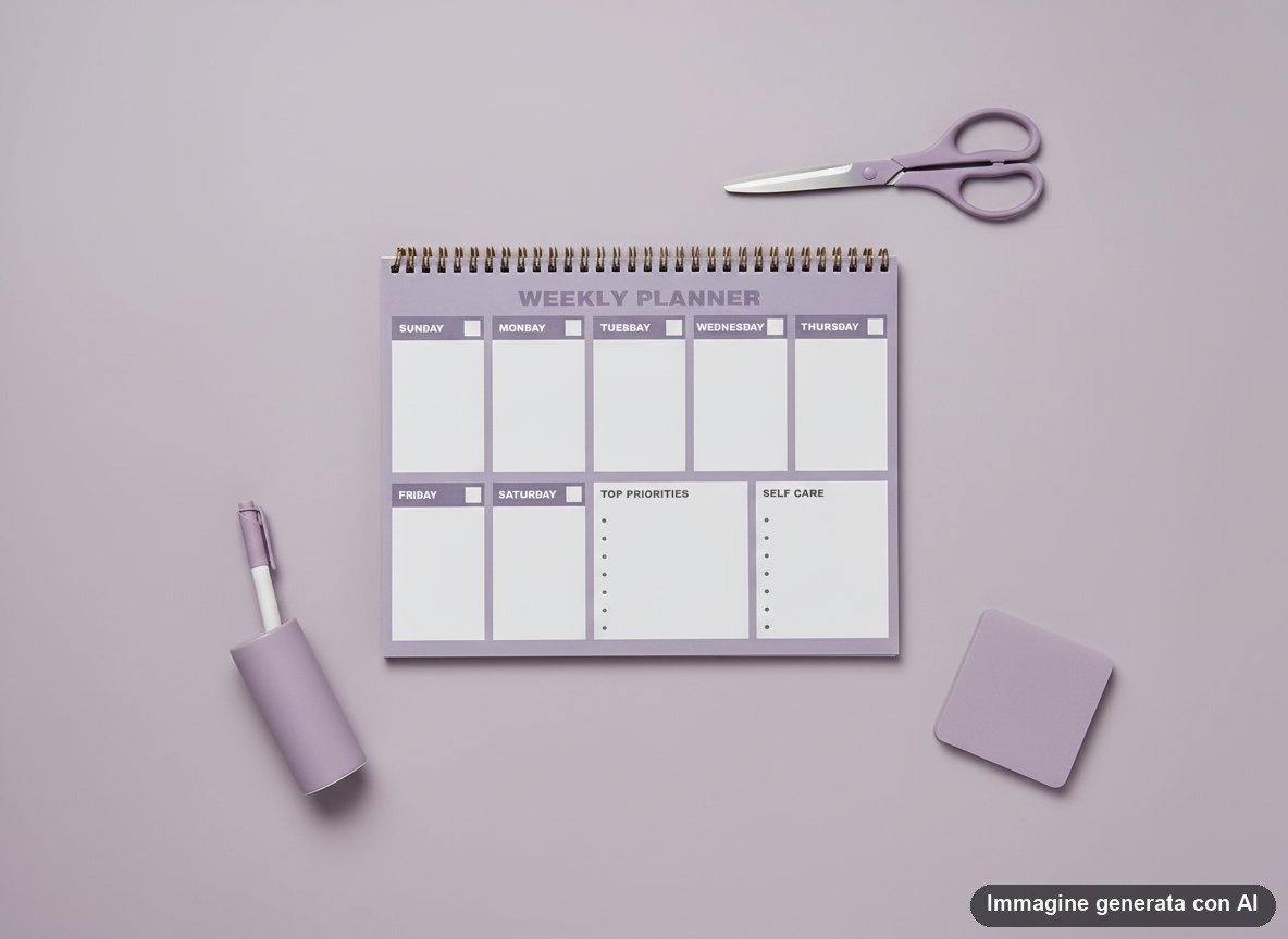PLANNER SETTIMANALE