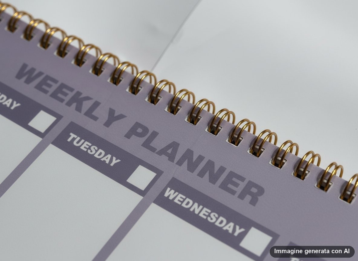 PLANNER SETTIMANALE