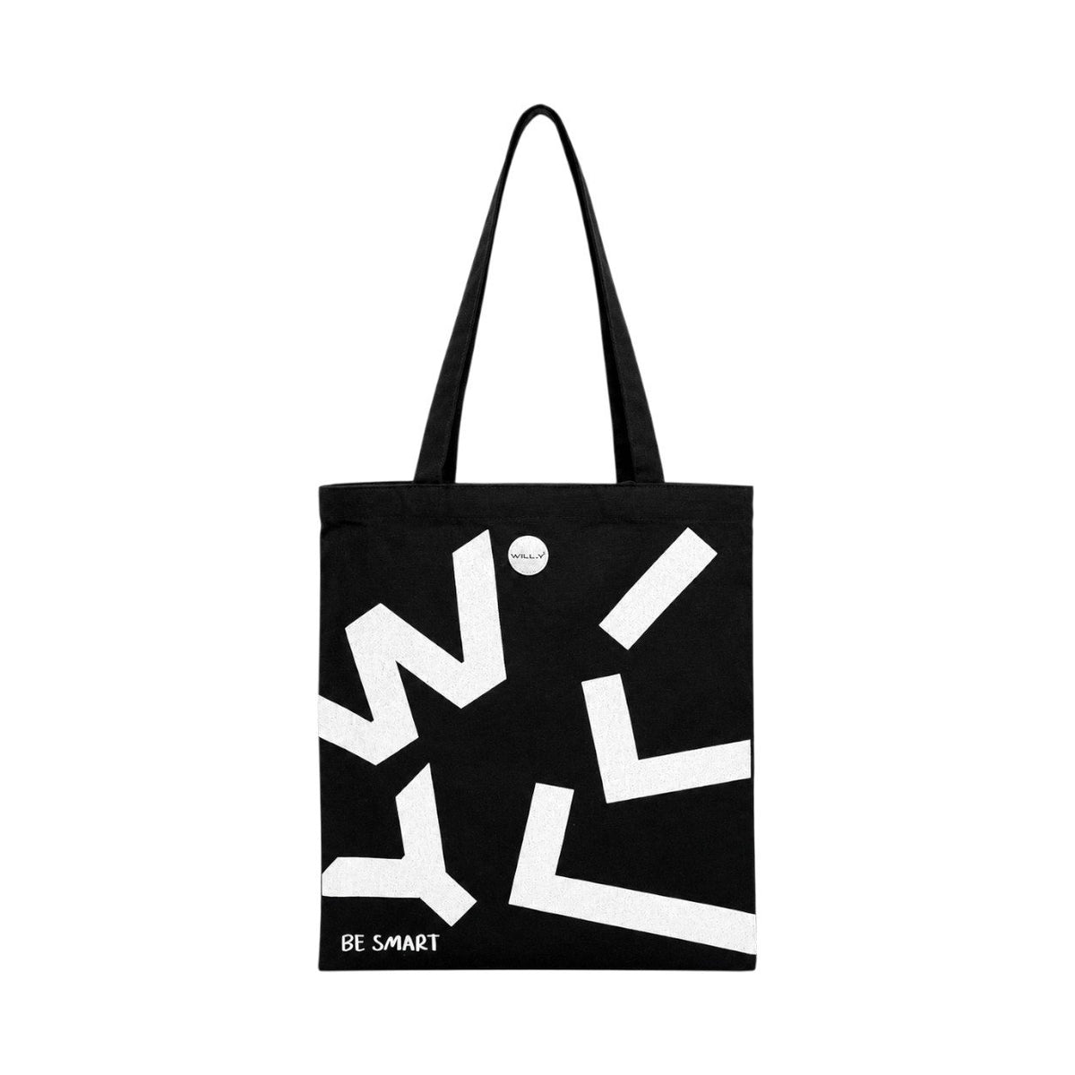 SHOPPER TESSUTO WILLY BLACK