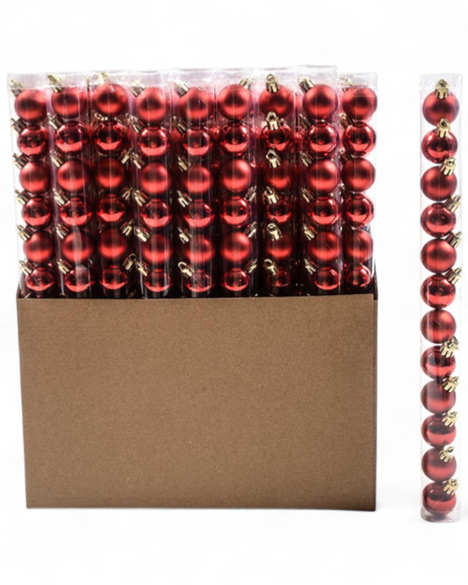 SET 12 PALLE PP XMAS RED