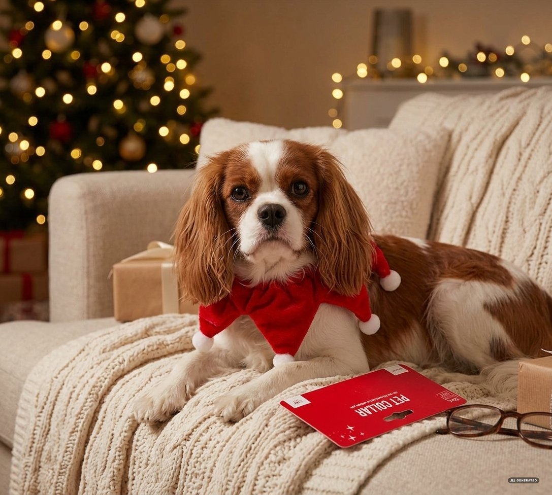 COLLARE PER ANIMALI XMAS