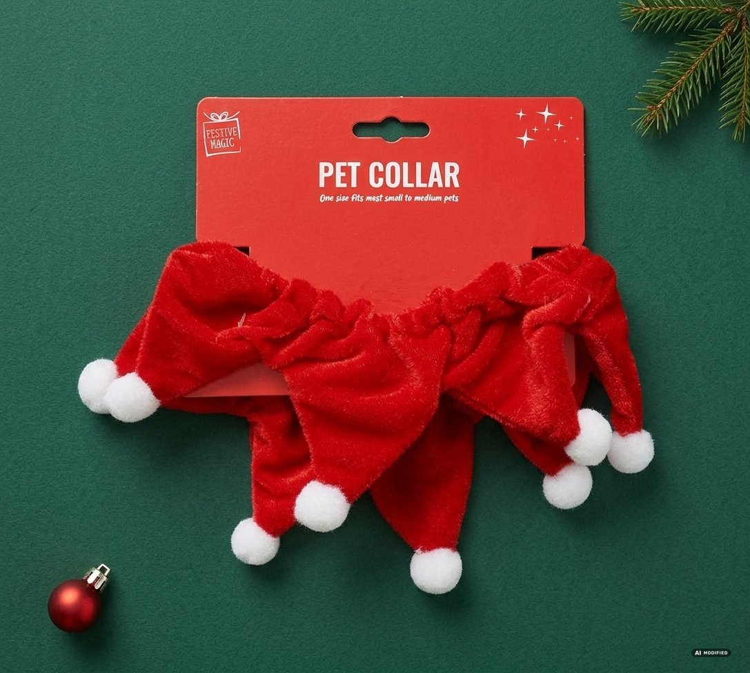 COLLARE PER ANIMALI XMAS