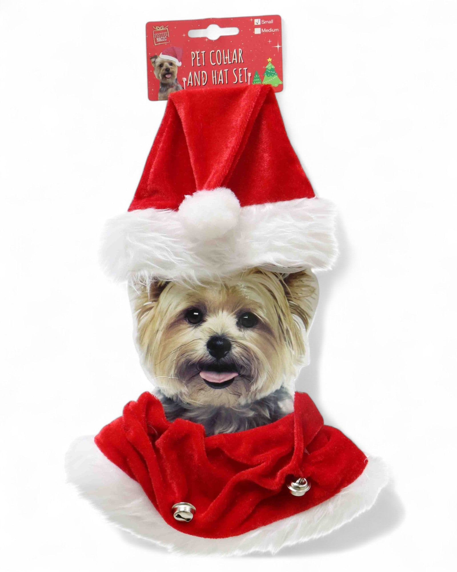 COLLARE E CAPPELLO ANIMALI XMAS