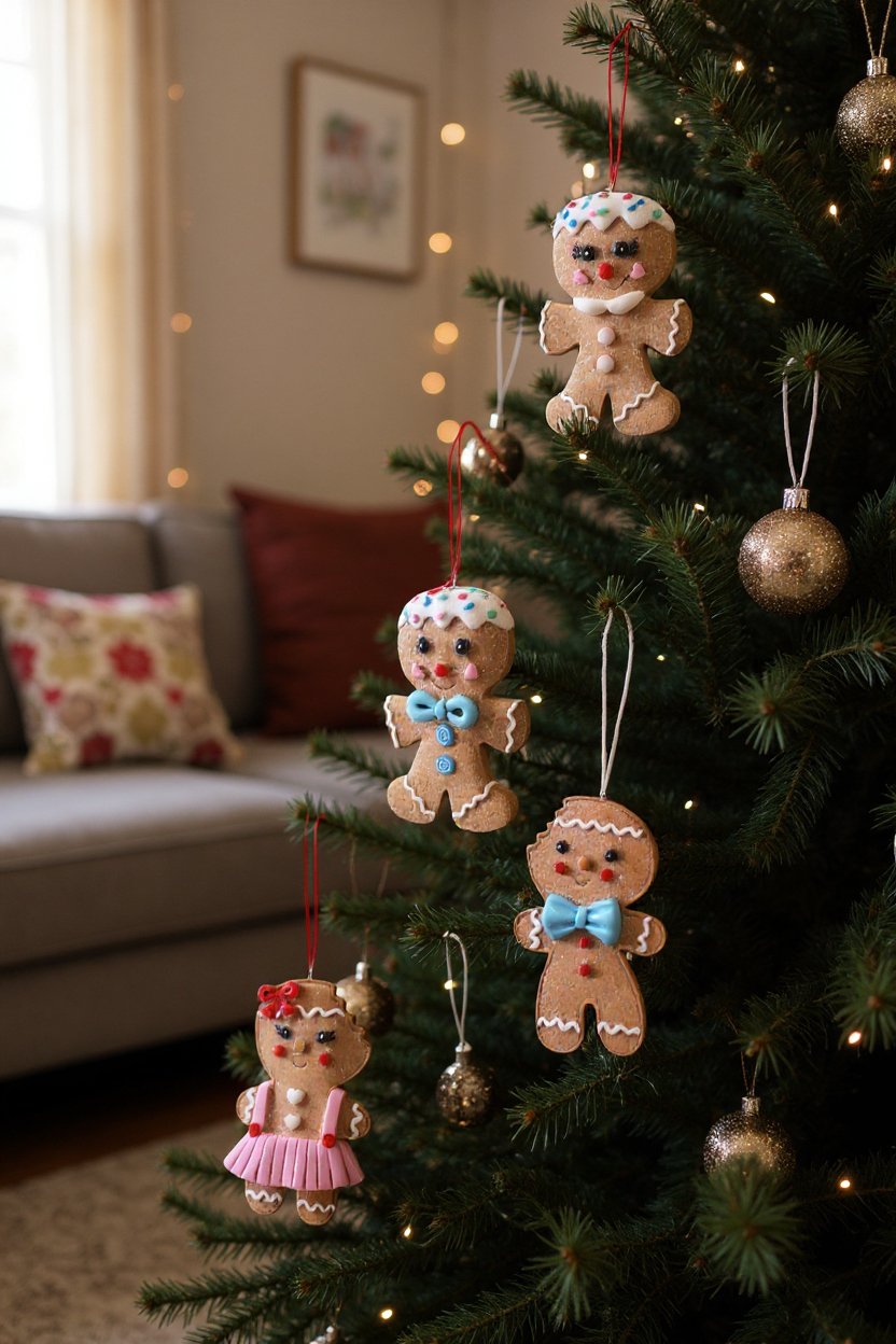 DEC. ALBERO OMINO GINGERBREAD XMAS