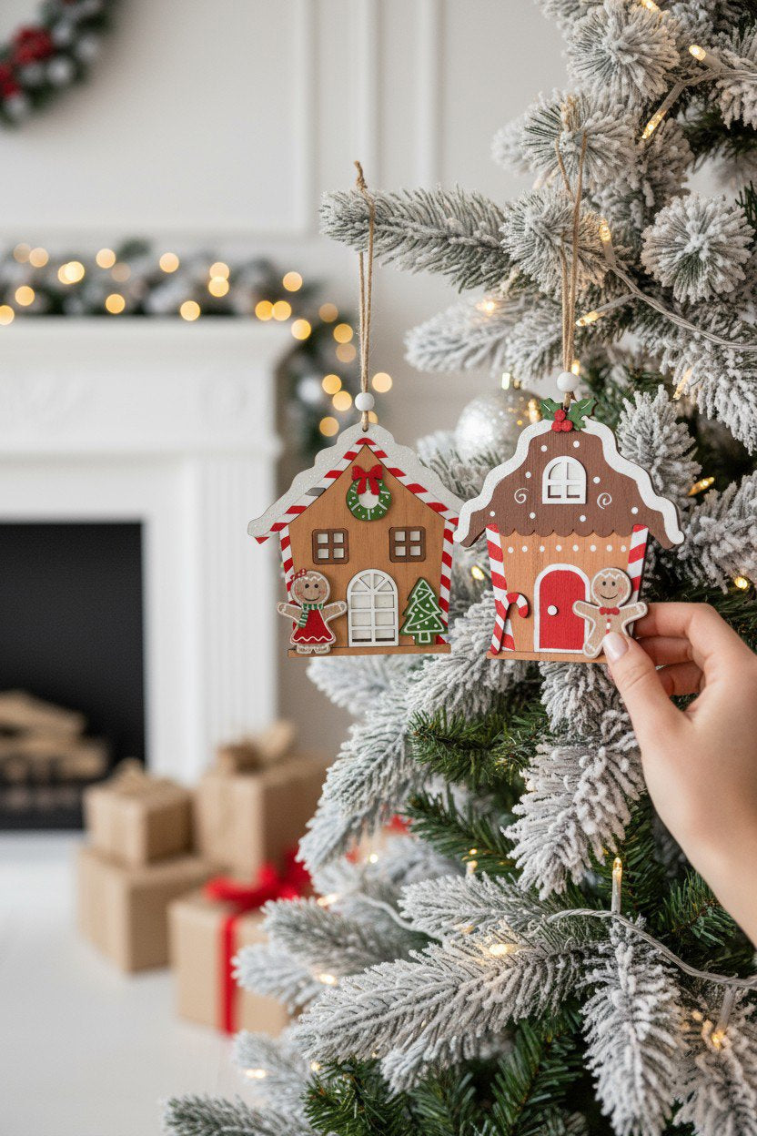 DEC. ALBERO CASINA GINGERBREAD XMAS