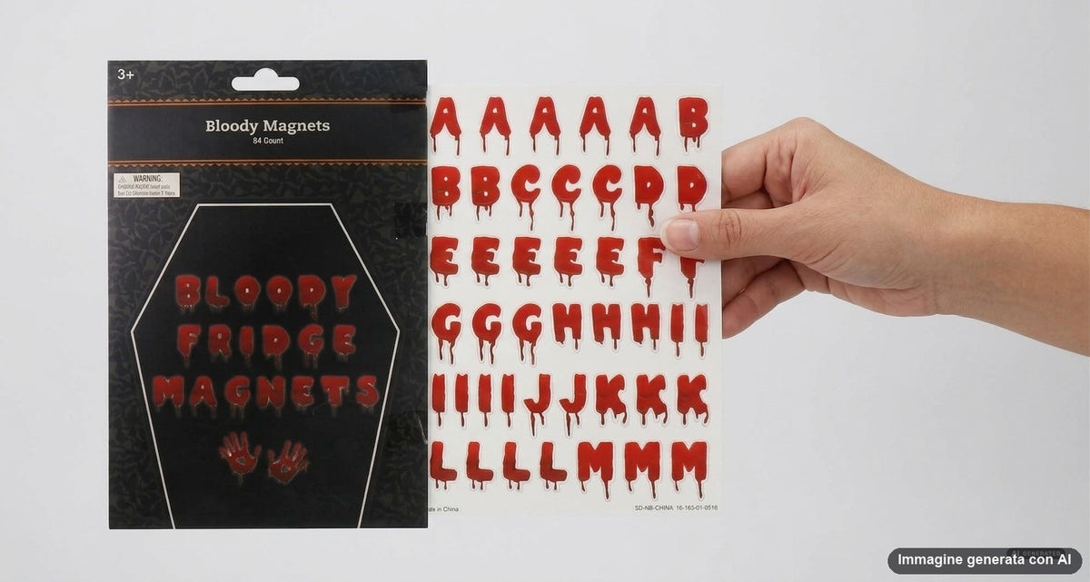 STICKER LETTERE INSANGUINATE