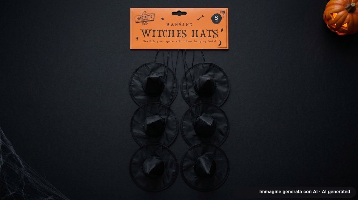 CAPPELLI STREGA DA APPENDERE 8PZ