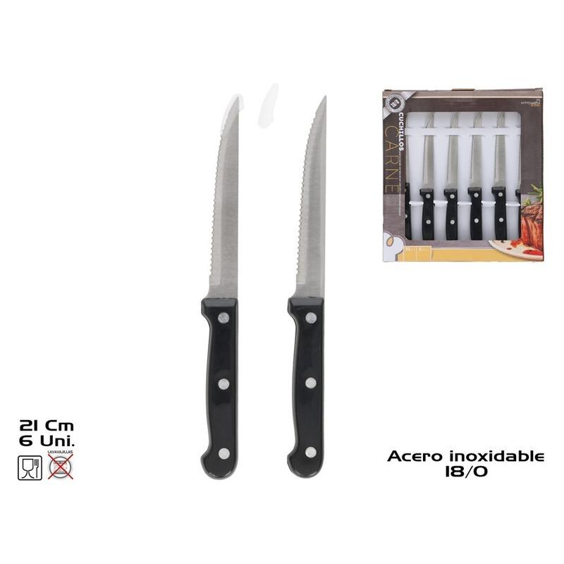 SET 6 COLTELLI BISTECCA