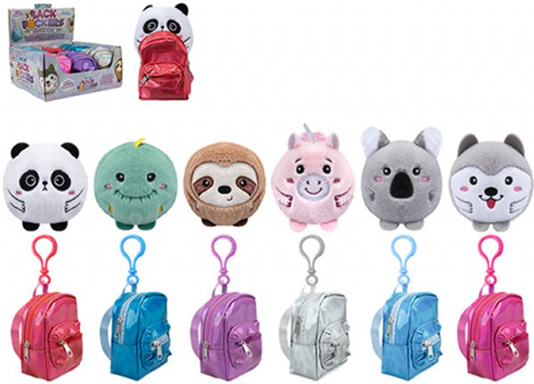 PORTACHIAVI ZAINETTO PELUCHE