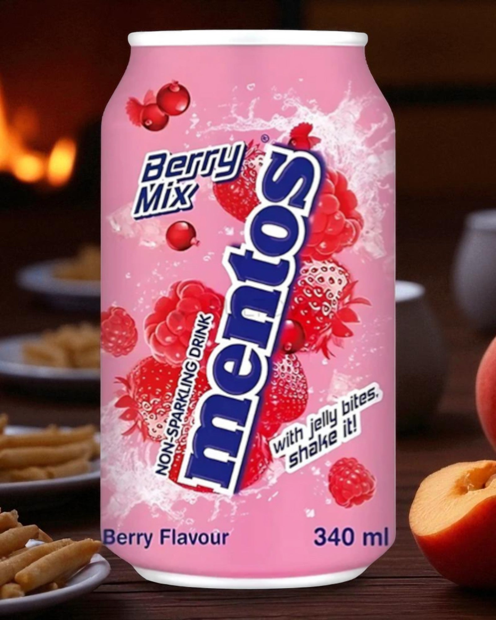 BERRY MIX DRINK MENTOS 340ML