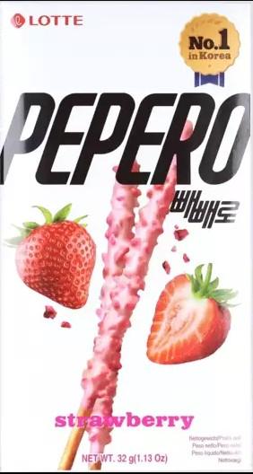 PEPERO STRAWBERRY COOKIE 32 GR.