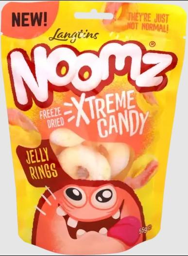 NOOMZ CARAMELLE LIOFILIZZATE JELLY RINGS PESCA 55 GR.