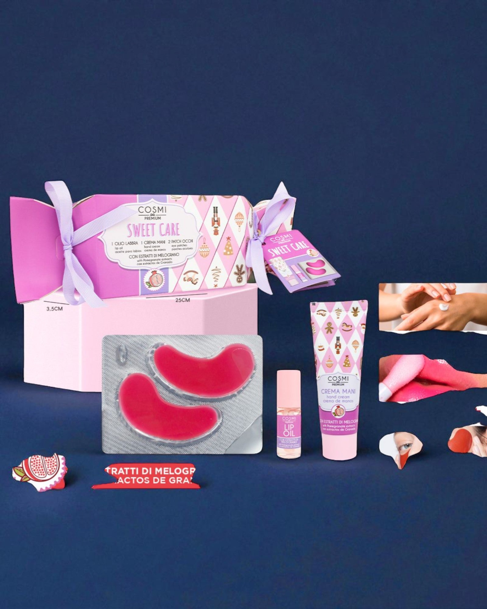 SET REGALO XMAS CARAMELLA MELOGRANO