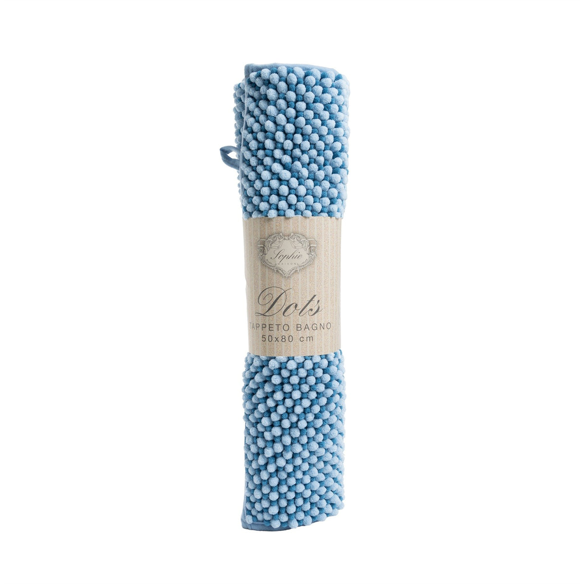TAPPETO BAGNO DOTS CIELO