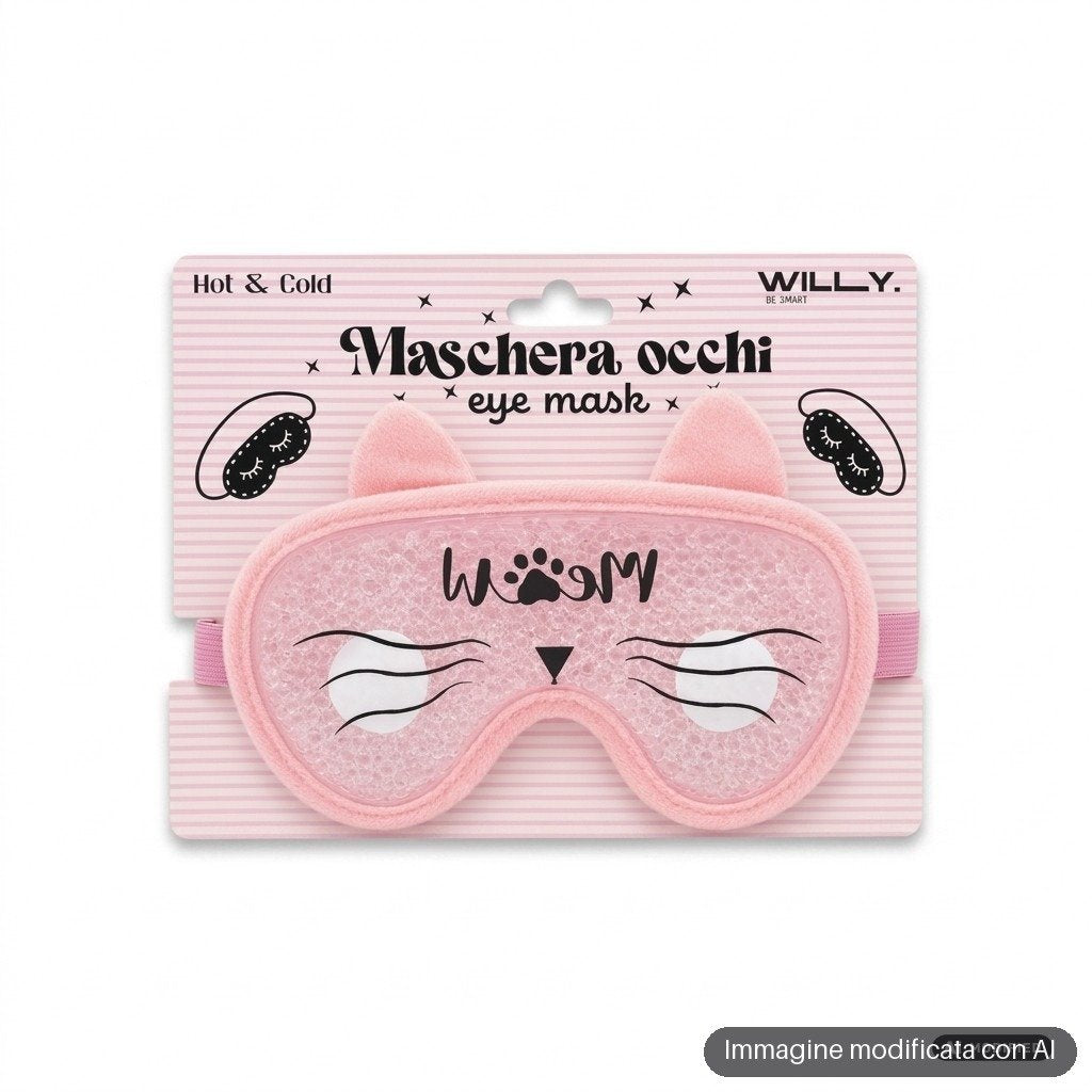 MASCHERA REFRIGERANTE OCCHI CAT