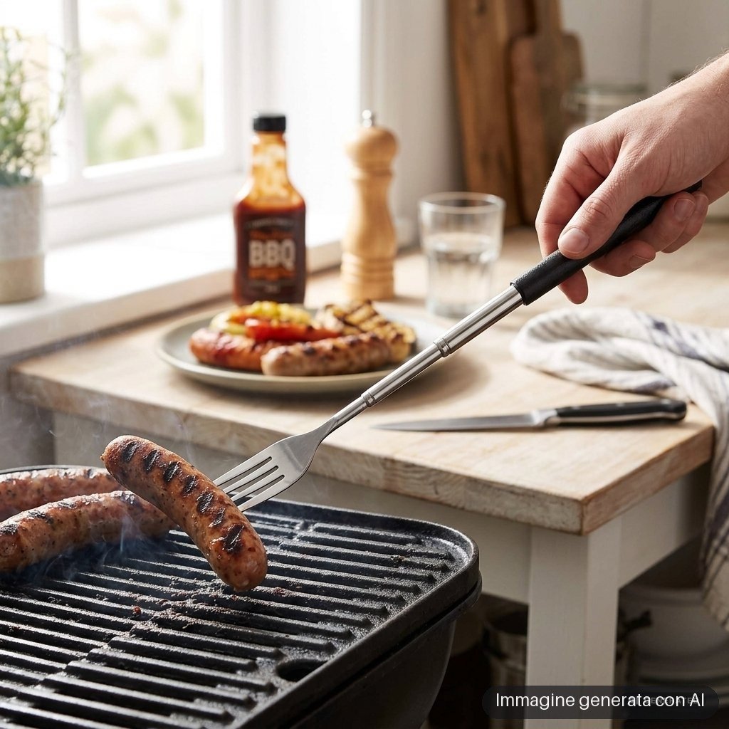 FORCHETTONE ESTENSIBILE BBQ