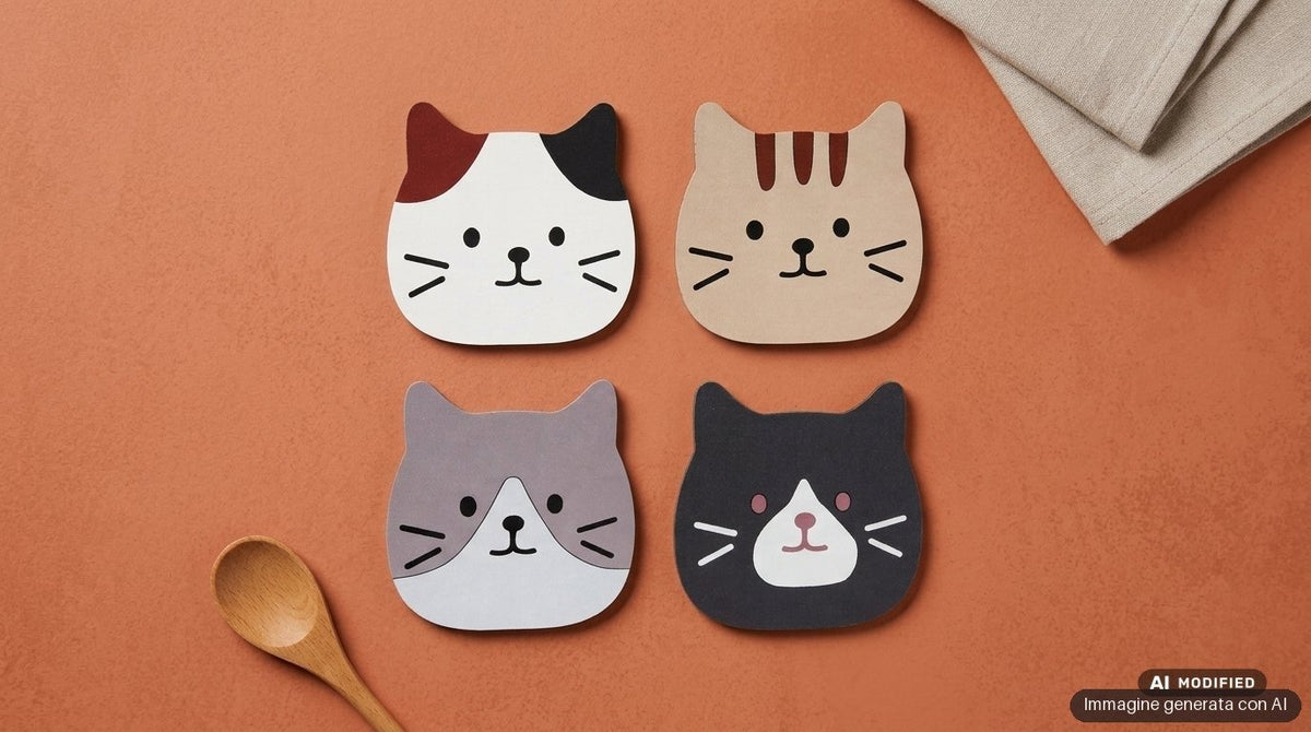 SOTTOMOKA LEGNO GATTO