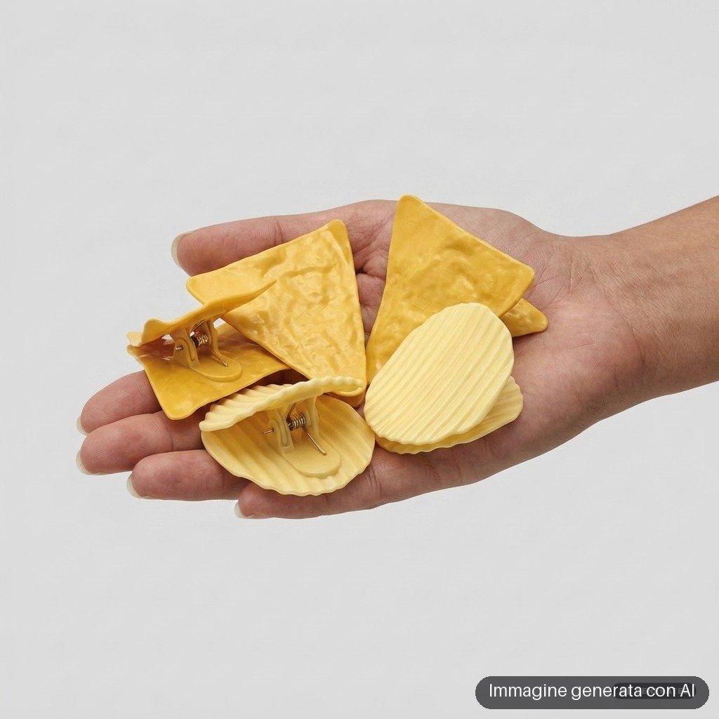 SET 4 MOLLETTE CHIUDIPACCO CHIPS