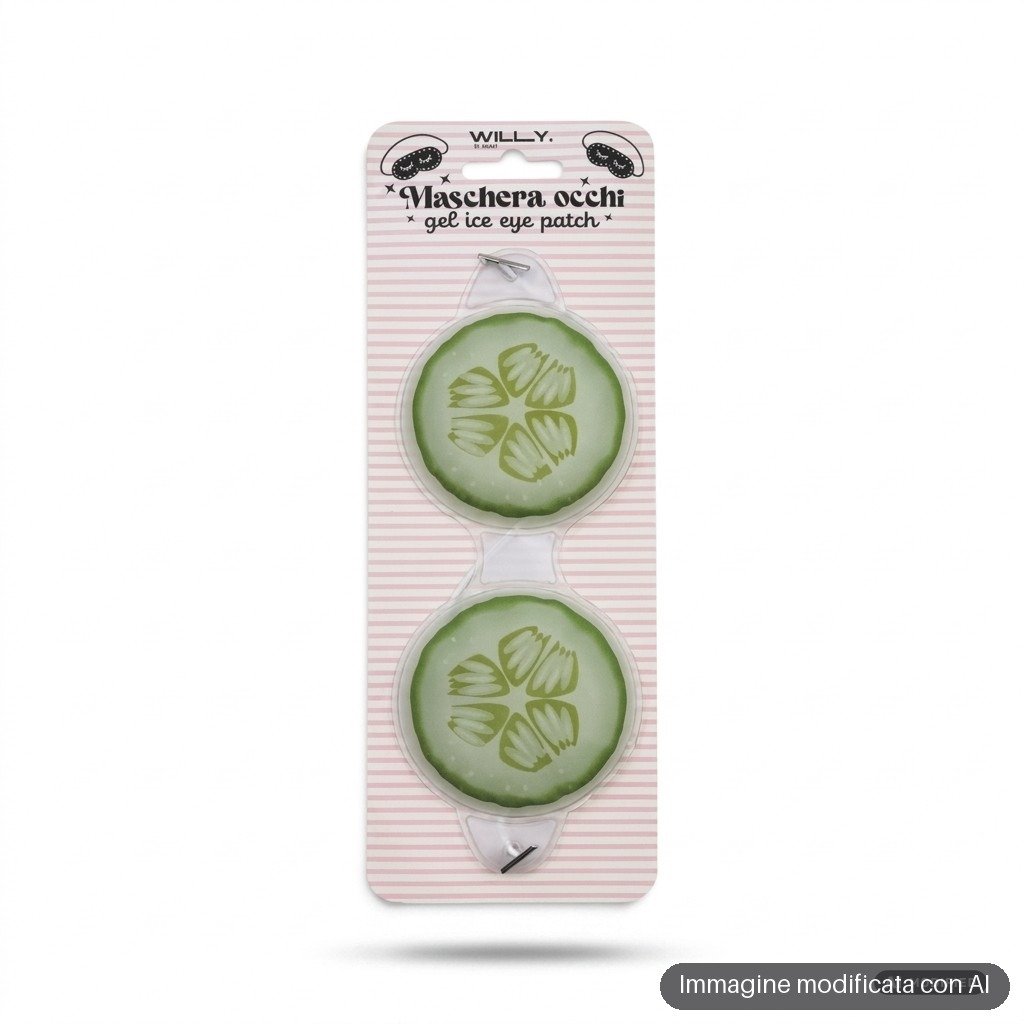 MASCHERA REFRIGERANTE OCCHI FRUIT