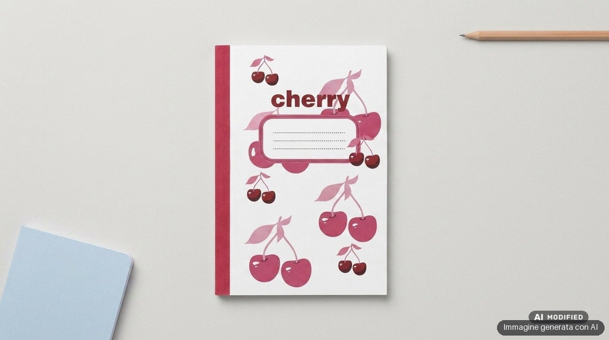 BLOCK NOTES CHERRY
