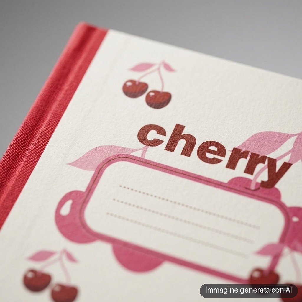 BLOCK NOTES CHERRY