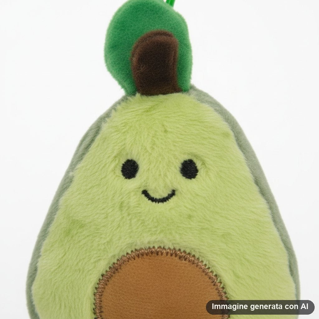 MINI PLUSH VEGETALI PORTACHIAVI