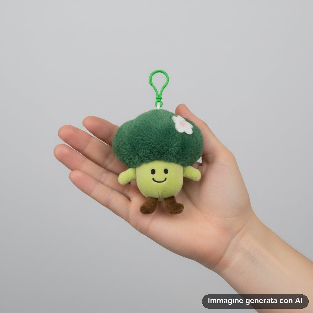 MINI PLUSH VEGETALI PORTACHIAVI