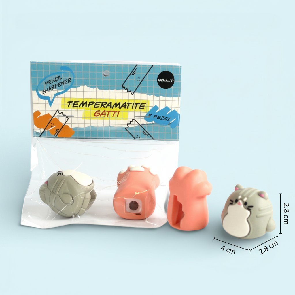 SET 2 APPUNTALAPIS GATTO