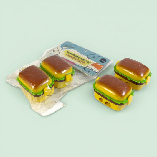 SET 2 APPUNTALAPIS CON GOMMA HAMBURGER