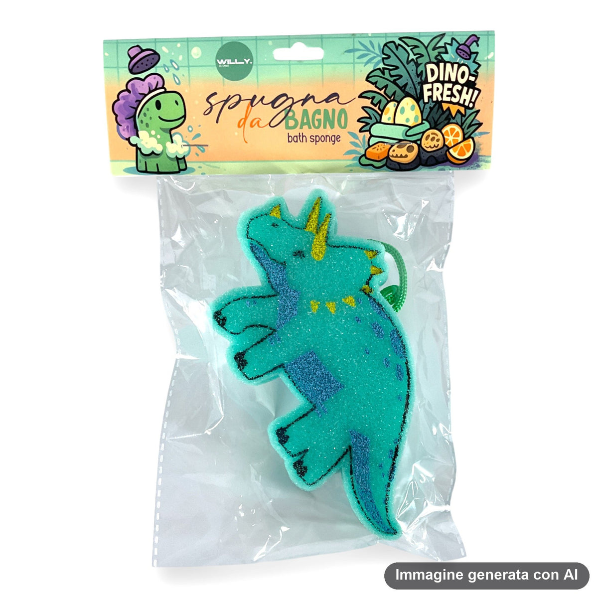 SPUGNA DA BAGNO DINOSAURO