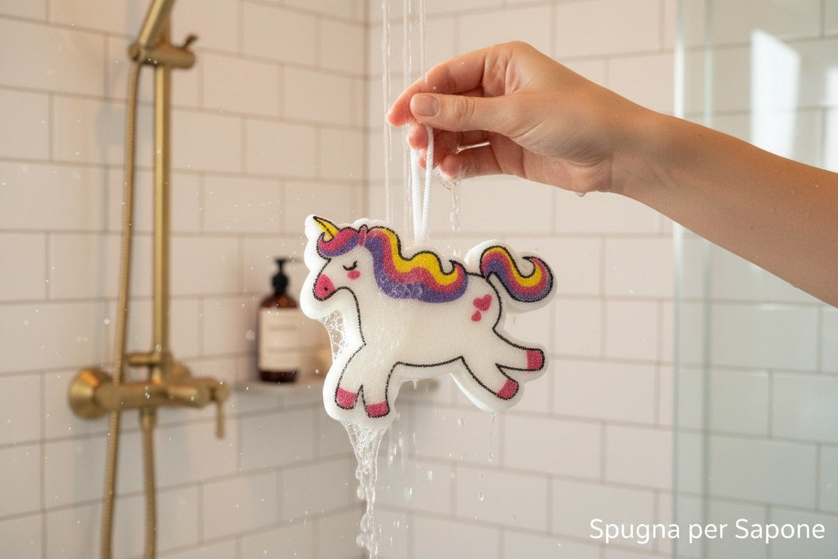SPUGNA DA BAGNO UNICORNO