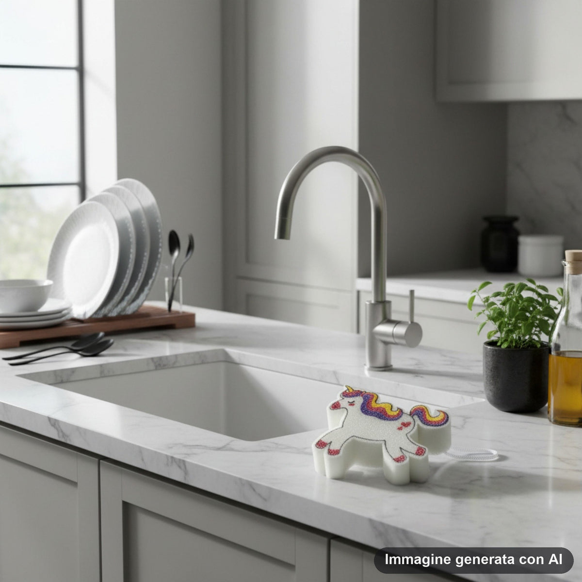 SPUGNA DA BAGNO UNICORNO