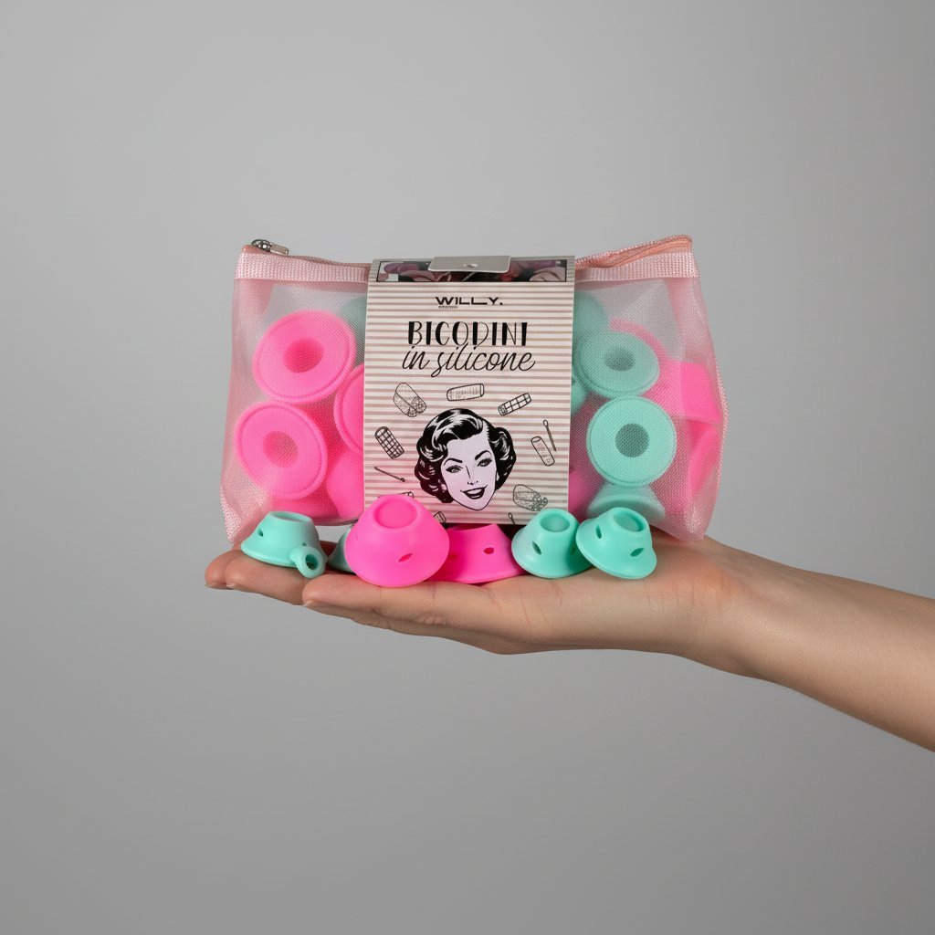 SET 40 PEZZI PER RICCIOLI CAPELLI