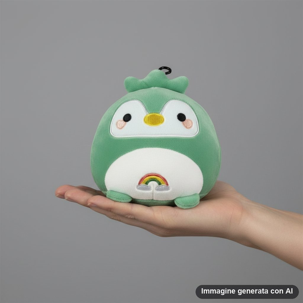 CUSCINO DA VIAGGIO CON MASCHERA PINGUINO